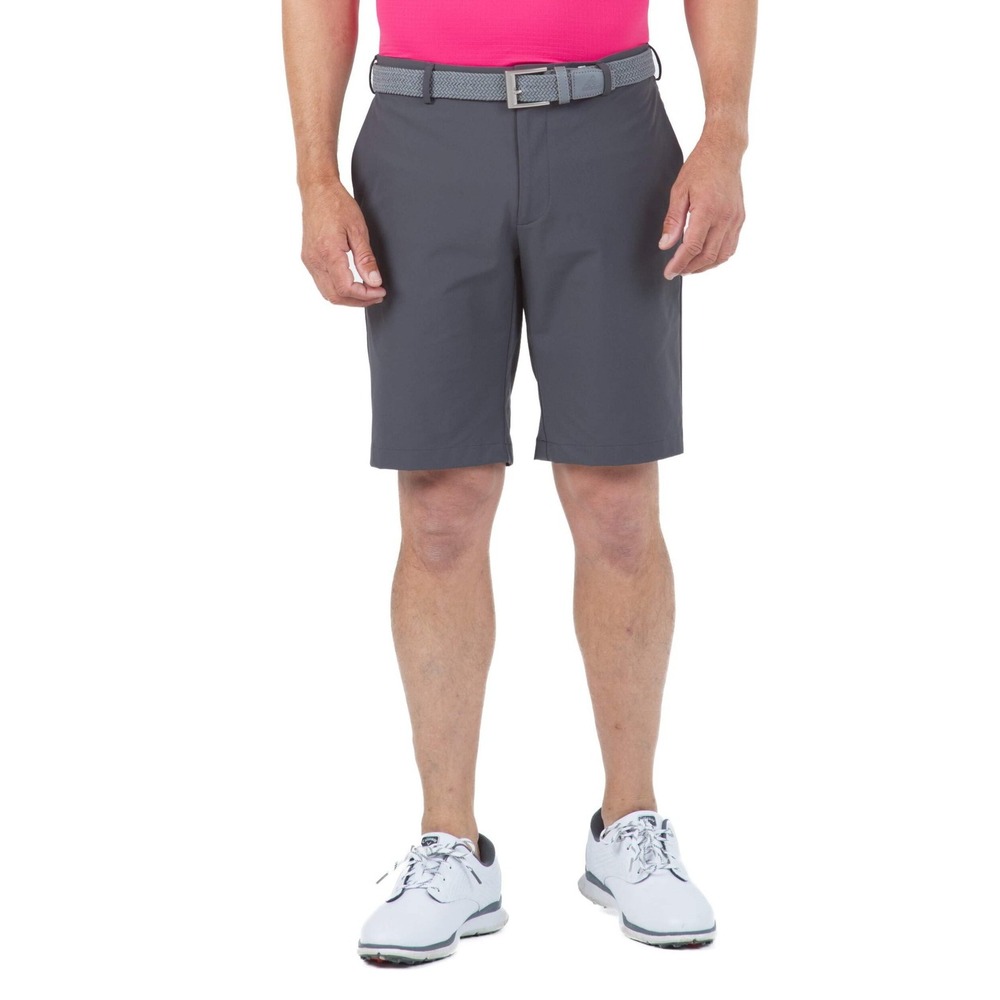 IBKUL Golf Shorts Men 30 Charcoal Excellent UPF 50+ Water Repellent 97000
